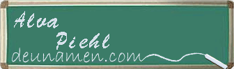 Alva Piehl Visitenkarte